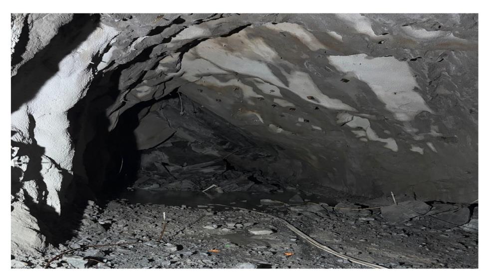 Excavation of Surge Gallery -2 from ATTC