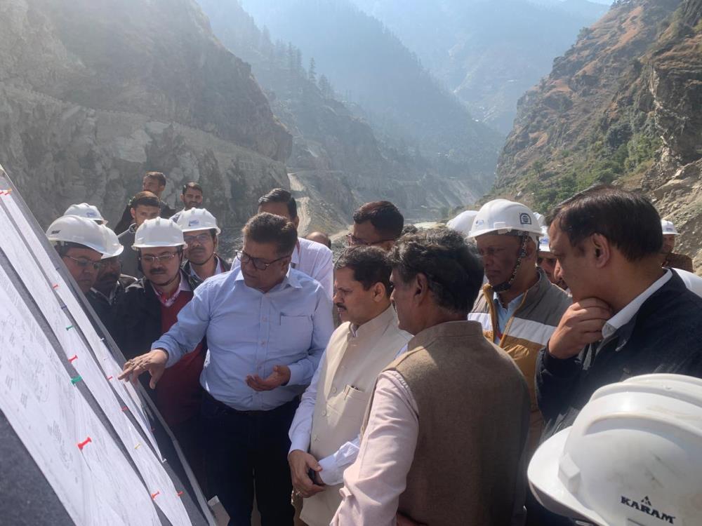 Sh. Sanjay Kumar Singh, Director (Projects & Technical), NHPC was on five-day visit to CVPPL Projects at Kishtwar.