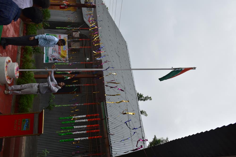 Celebration of 76th Independence Day on 15-08-2022 at Kwar HE Project