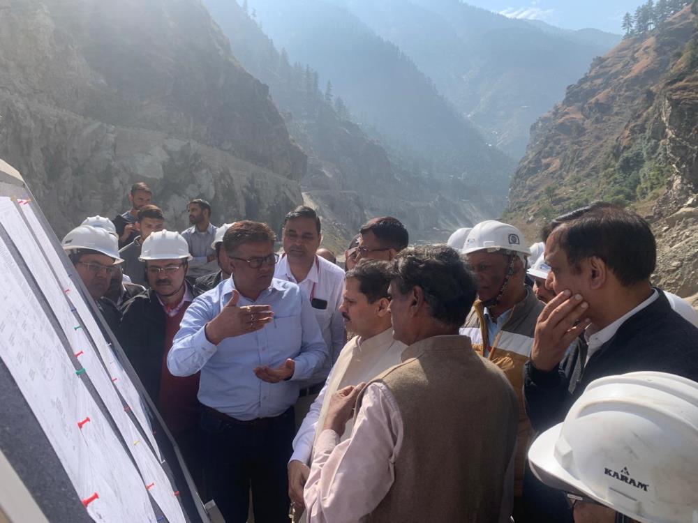 Sh. Sanjay Kumar Singh, Director (Projects & Technical), NHPC was on five-day visit to CVPPL Projects at Kishtwar.