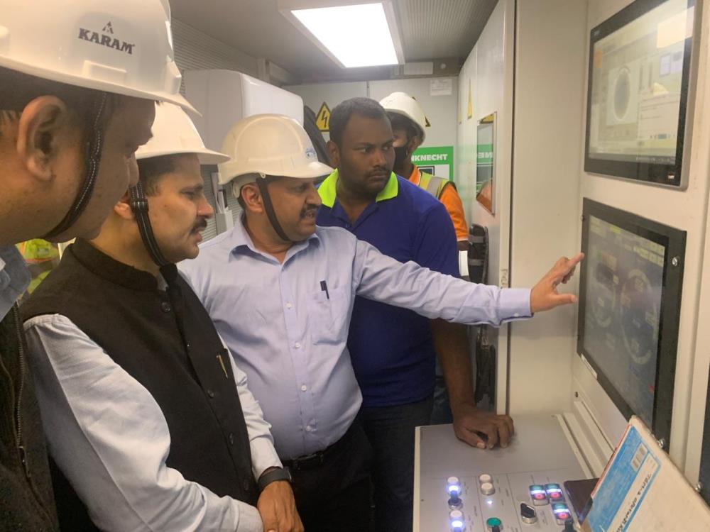 Sh. Sanjay Kumar Singh, Director (Projects & Technical), NHPC was on five-day visit to CVPPL Projects at Kishtwar.