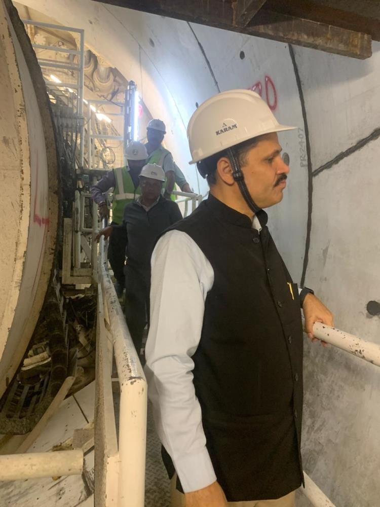 Sh. Sanjay Kumar Singh, Director (Projects & Technical), NHPC was on five-day visit to CVPPL Projects at Kishtwar.
