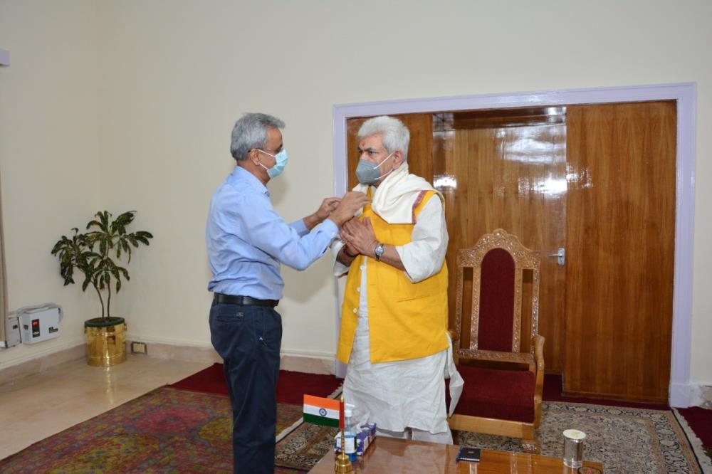 Hon’ble Lt Governor Sh Manoj  Sinha takes Compreh...