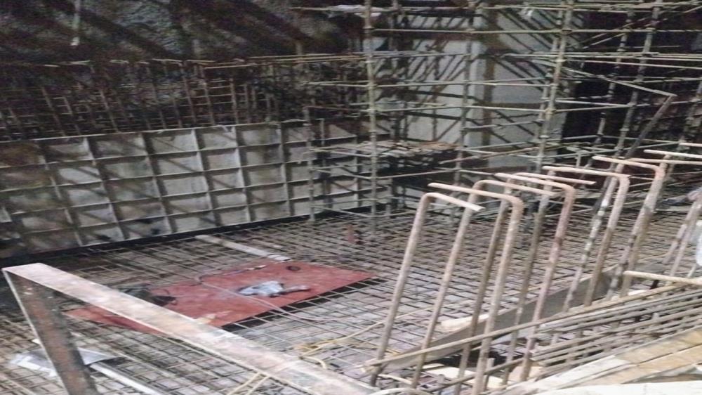 EARTH MAT AT SERVICE BAY