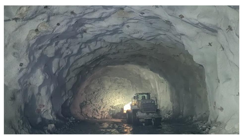 Excavation of TRT-1 D/s from Surge Gallery -1