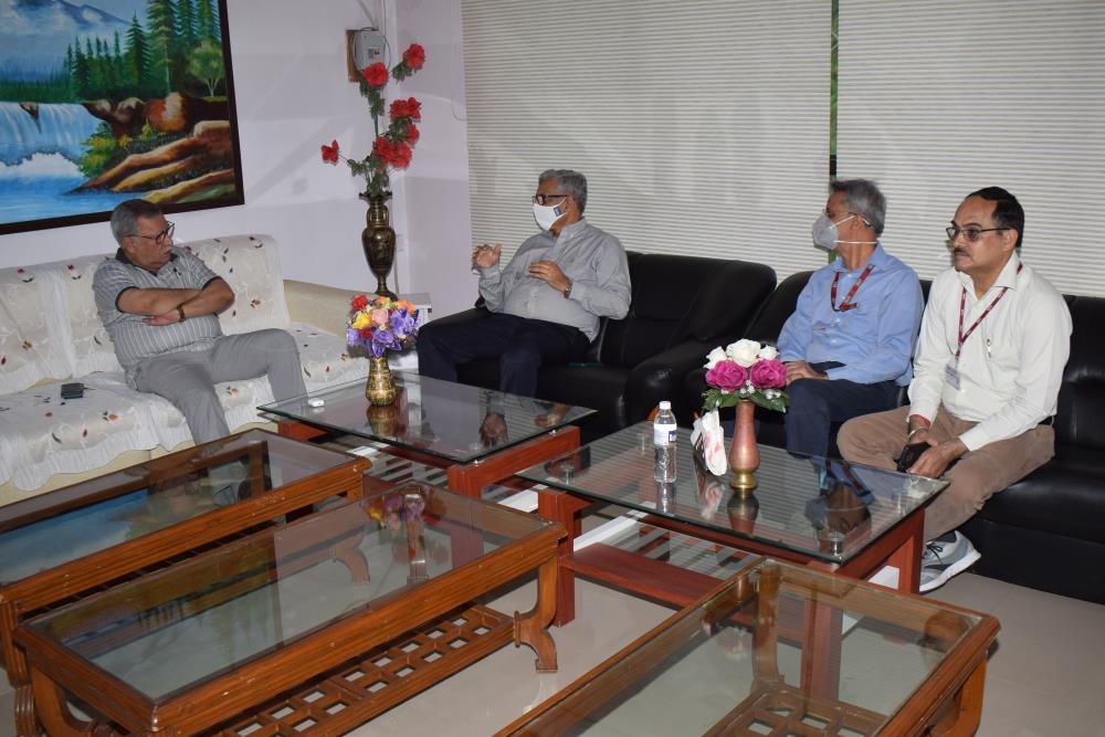 Interaction with Advisor to LG UT Of J&K