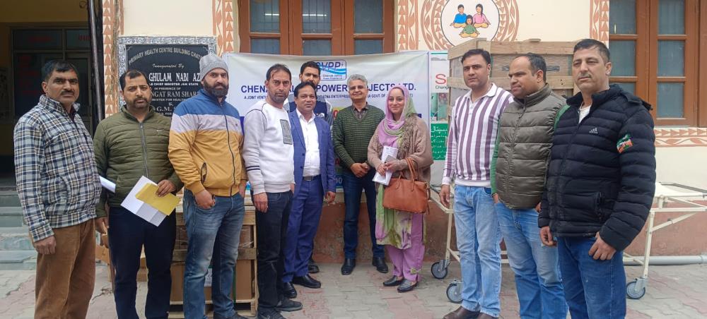 Handing over of X-ray machine to PHC Chatroo by Pakal Dul HEP under CSR Plan 2024-25