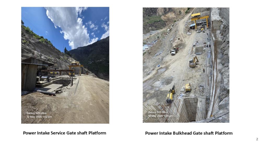 DAM Complex Progress upto 12.05.2025