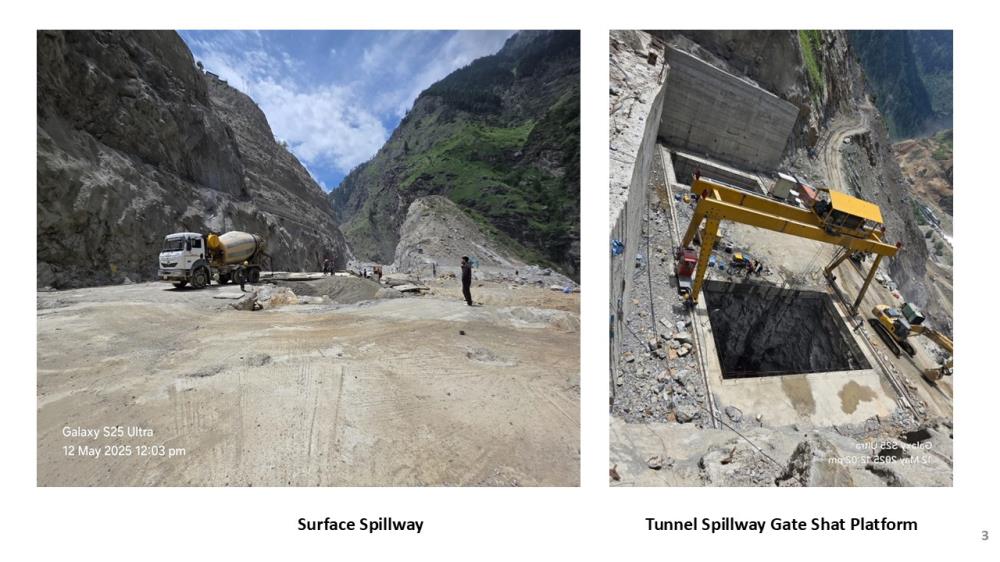 DAM Complex Progress upto 12.05.2025