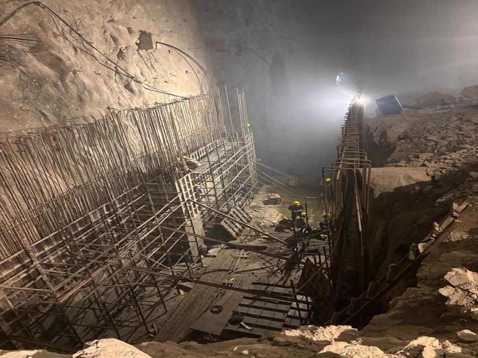 Access Cum Cable Gallery Concreting