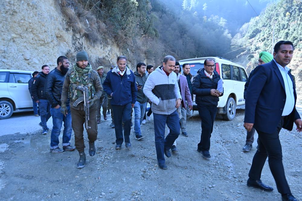 Visit of Sh. Santosh D. Vaidya, Principle Secretary (Finance) to Govt., UT of J&K