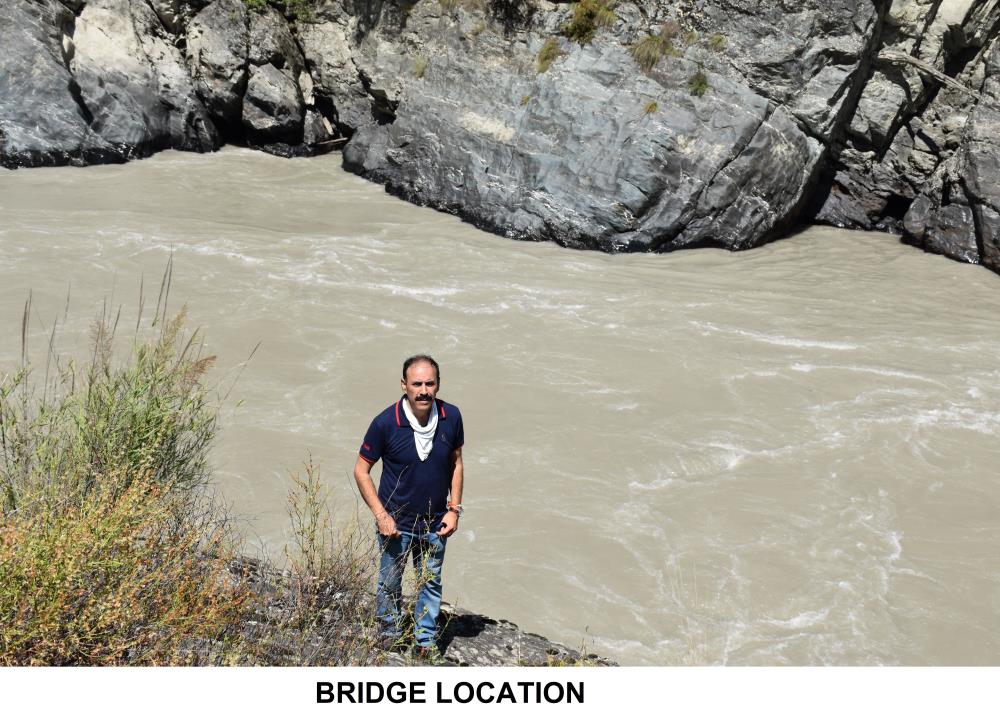 SITE VISIT TO PROPOSED BRIDGE LOCATION FOR TRT OUTLET ON LEFT BANK -17-09-2020