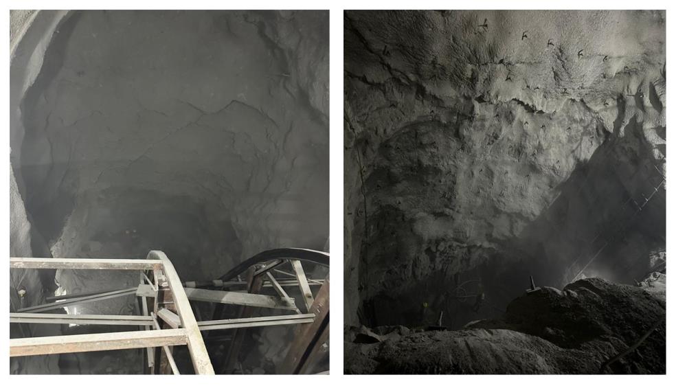 Draft Tube Gate Shaft Excavation