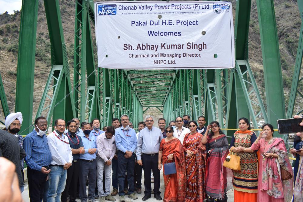 Power House  site visit - Bridge Inaguration