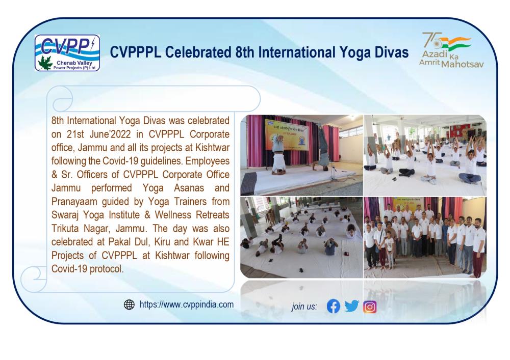 CVPPPL Celebrated International Yoga Divas 2022