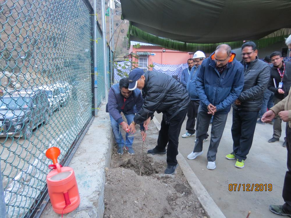 Visit of CMD NHPC, Chairman CVPPPL and MD CVPPPL at Project sites