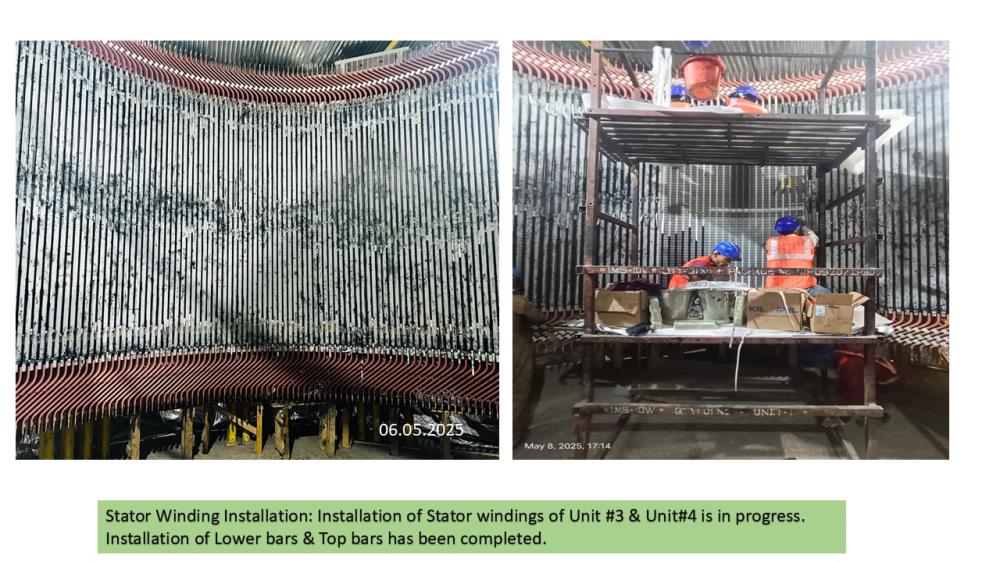 E&M Works Progress upto 12.05.2025