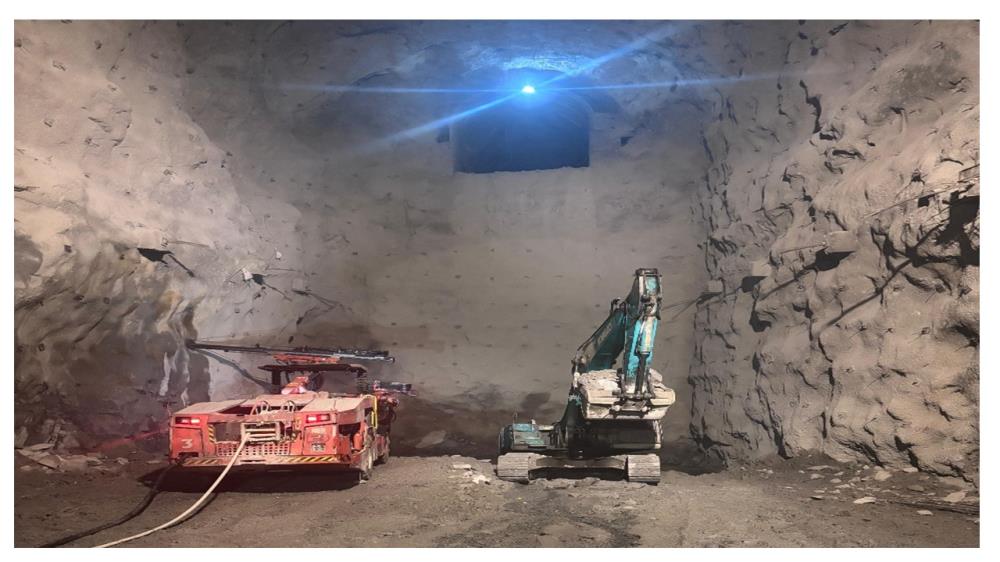 Control Block Excavation