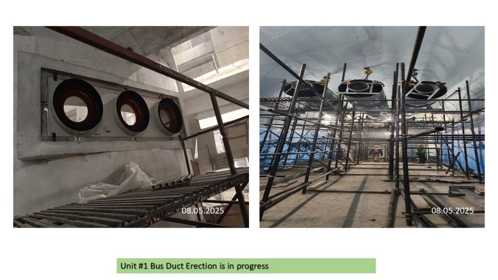 E&M Works Progress upto 12.05.2025