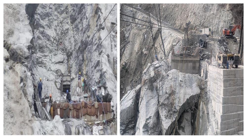 TRT outlet Bridge Right & Left Bank abutment