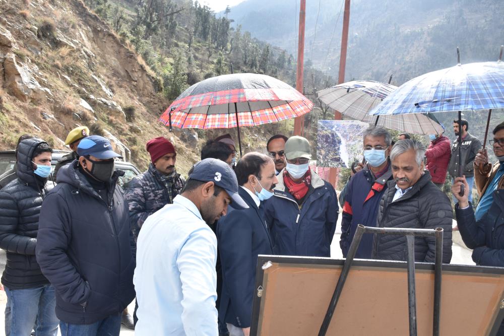 SITE VISIT OF DIRECTOR (TECHNICAL) SH. Y.K. CHAUBEY AND MD-CVPPPL SH. A.K. CHOUDHARY ALONGWITH OTHER SR. OFFICERS ON 10-03-2021