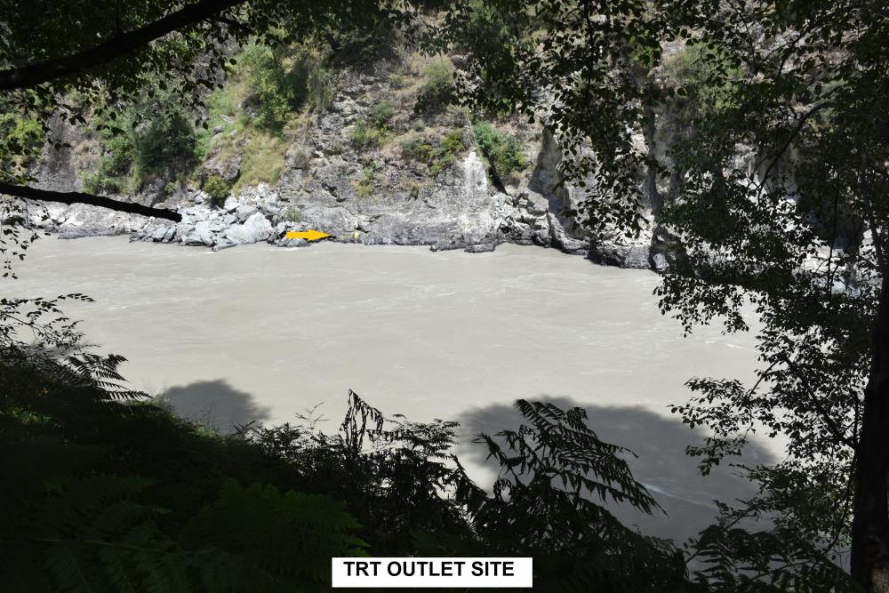 SITE VISIT TO PROPOSED BRIDGE LOCATION FOR TRT OUTLET ON LEFT BANK -17-09-2020