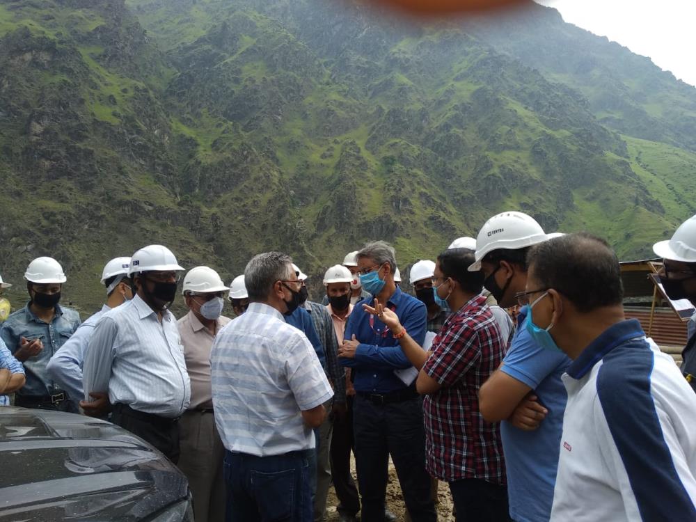 MD, CVPPPL visits Pakal Dul and Kiru HE Projects ...