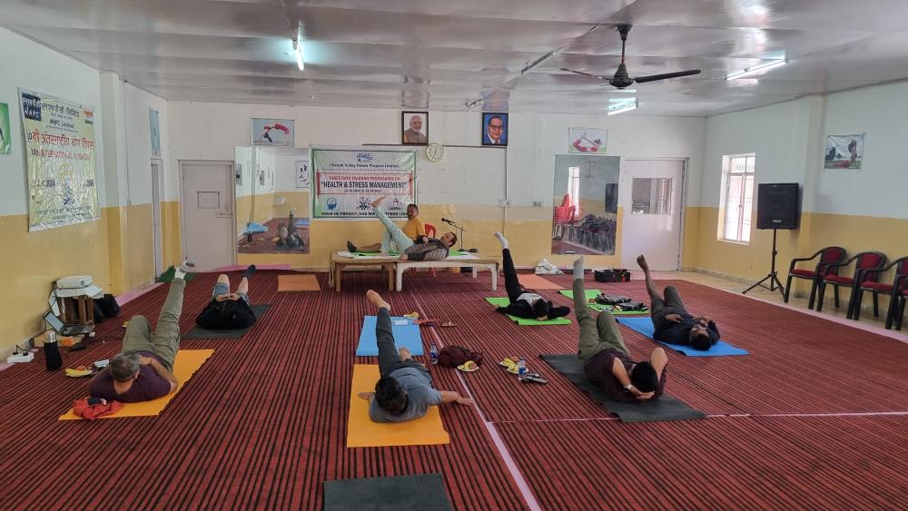 3 day training programme on "Health and Stress Management" from 23 to 25 October 20242024
