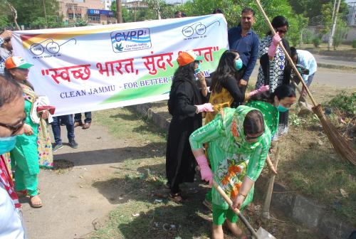 CVPP organises cleanliness drive under Swacch Bharat Abhiyan on 05.05.2018