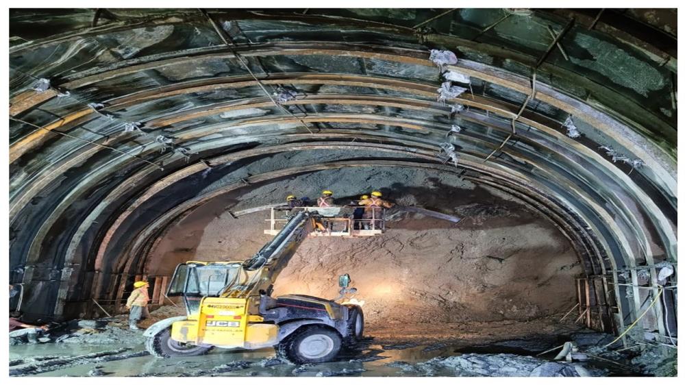 TRT U/s from Intermediate Adit