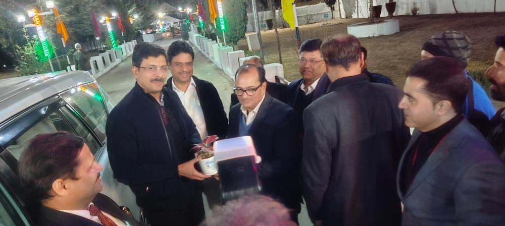 Welcome at Chenab Bhavan