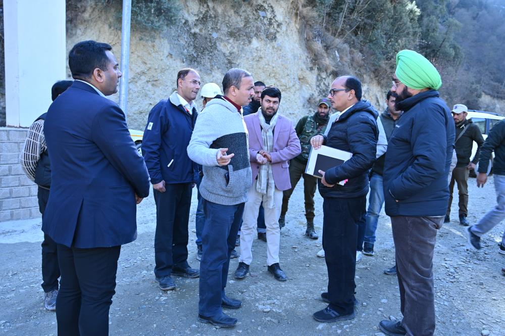 Visit of Sh. Santosh D. Vaidya, Principle Secretary (Finance) to Govt., UT of J&K