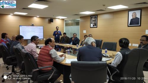 Review Meeting by Sh Aniruddha Kumar, Joint Secretary (Hydro) at CVPPPL, CO, Jammu