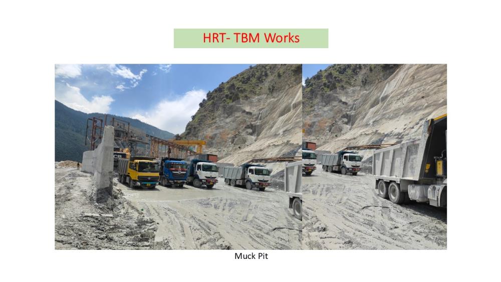 HRT / TBM  Works Progress upto 12.05.2025