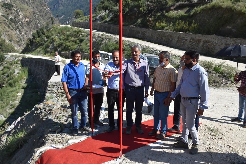 Site Visit of Sh. A.K. Choudhary, Managing Director, CVPPPL at Kwar HEP on 14-15-09-2021