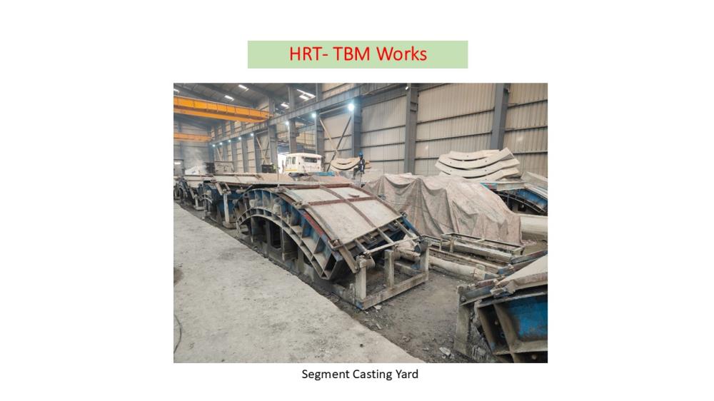 HRT / TBM  Works Progress upto 12.05.2025