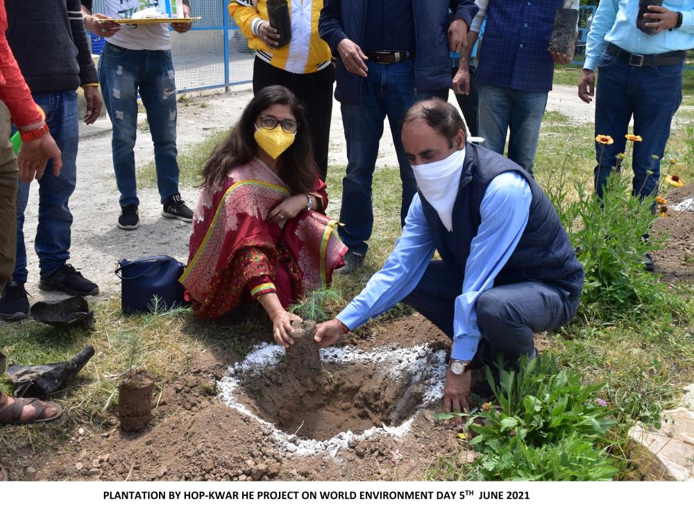 CELEBRATION OF WORLD ENVIRONMENT DAY 2021 AT KWAR HEP