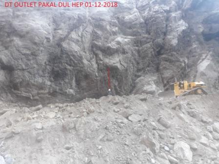 Construction Works at Pakal Dul HEP Kishtwar